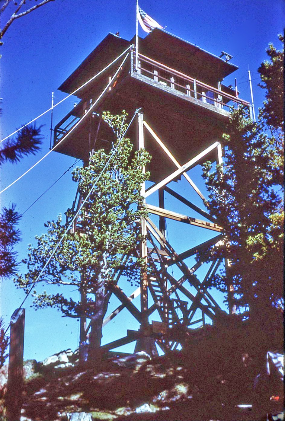 White Pine Lookout, original location